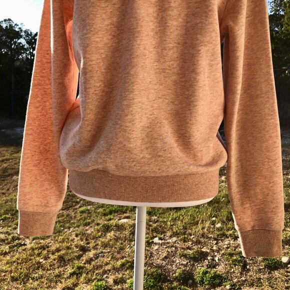 H&M Blush Pink Size Small Full Zip Hoodie Sweatshirt Casual Soft Feminine Winter - Picture 12 of 16